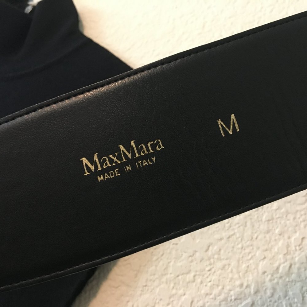 MaxMara Black Midi Sheath Dress - Picture 9 of 15